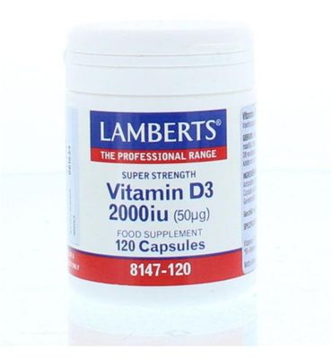 Lamberts Vitamine D3 2000IE (120ca) 120ca