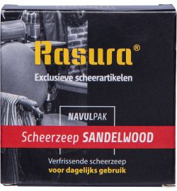 Rasura Rasura Scheerzeep sandelwood navulling (1st)