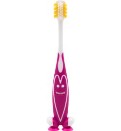 Better Toothbrush Better Toothbrush Tandenborstel kids happy face roze (1st)