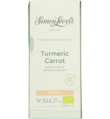 Simon Levelt Tumeric carrot bio (20bui) 20bui
