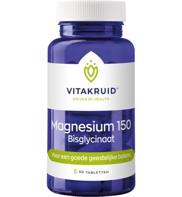 Vitakruid Magnesium 150 bisglycinaat (60tb) 60tb