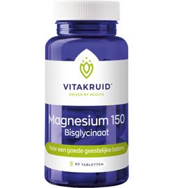 Vitakruid Vitakruid Magnesium 150 bisglycinaat (60tb)