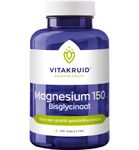 Vitakruid Magnesium 150 bisglycinaat (120tb) 120tb thumb
