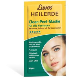 Luvos Luvos Heilaarde clean-peel masker alle huidtypes 7.5ml (2st)