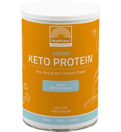 Mattisson Healthstyle Mattisson Healthstyle Vegan Keto protein shake - pea, rice & MCT (350g)