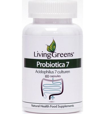 LivingGreens Probiotica acidophilus 7 culturen (60ca) 60ca