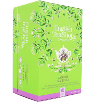 English Tea Shop Jasmin green tea bio (20bui) 20bui