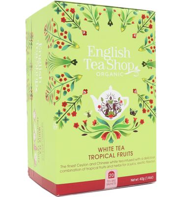 English Tea Shop White tea tropical fruits bio (20bui) 20bui