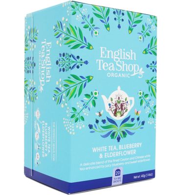 English Tea Shop White tea blueberry & elderflower bio (20bui) 20bui