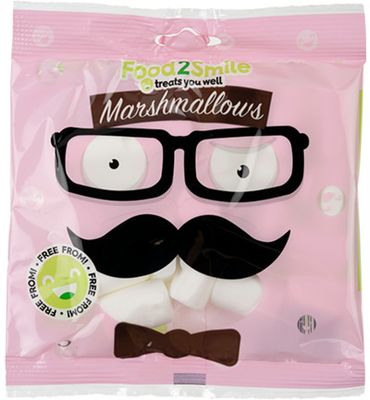 Food2Smile Marshmallows suikervrij glutenvrij lactosevrij (50g) 50g