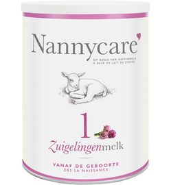 Nannycare Nannycare Zuigelingenvoeding geitenmelk (400g)