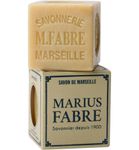 Marius Fabre Savon Marseille zeep in doos blan (200g) 200g thumb