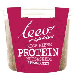 Leev Leev Proteine nuts & seeds aardbei bio (200g)