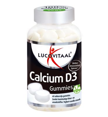 Lucovitaal Calcium D3 gum (60tb) 60tb