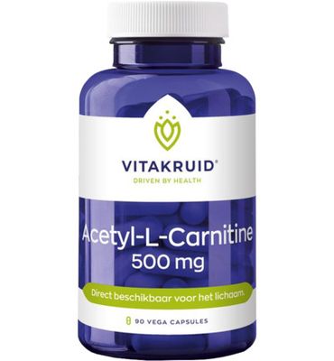 Vitakruid Acetyl-l-carnitine 500 mg (90vc) 90vc