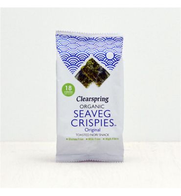 Clearspring Seaveg crispies original bio (4g) 4g