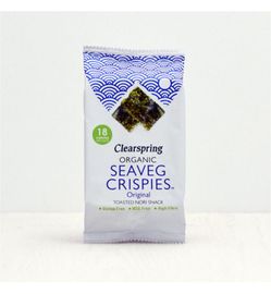 Clearspring Clearspring Seaveg crispies original bio (4g)