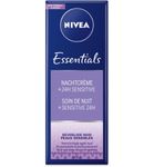 Nivea Essentials nachtcreme sensitive (50ml) 50ml thumb