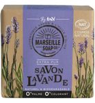 Marseille Soap Lavendelzeep cosmos nat (100g) 100g thumb