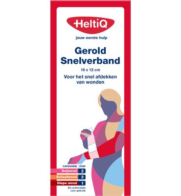 HeltiQ Snelverband gerold nr.3 10 x 12 (1st) 1st