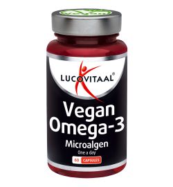 Lucovitaal Lucovitaal Vegan omega-3 microalgen (60ca)