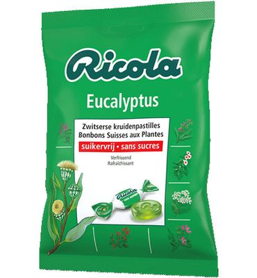 Ricola Eucalyptus suikervrij (75g) 75g
