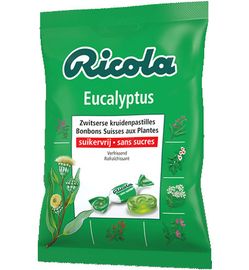 Ricola Ricola Eucalyptus suikervrij (75g)