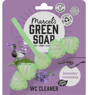 Marcel's Green Soap Toiletblok lavendel & rozemarijn (55g) 55g