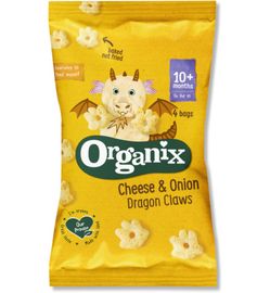 Organix Organix Goodies Cheese & onion dragon claws (4x15g)