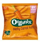 Organix Melty corn puffs carrot 6+ maanden bio (20g) 20g thumb