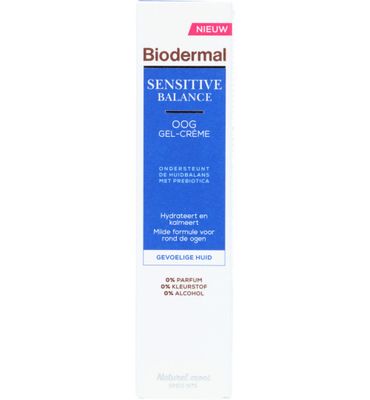 Biodermal Sensitive balance oog gel-creme (15ml) 15ml