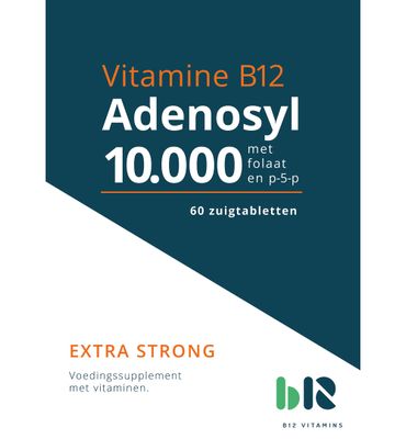 B12 Vitamins Adenosyl 10000 met folaat (60zt) 60zt
