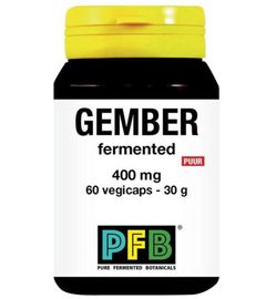 SNP Snp Gember fermented 400 mg (60vc)