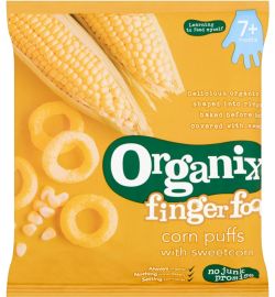 Organix Organix Melty corn puffs with sweetcorn 7+ maanden bio (20g)