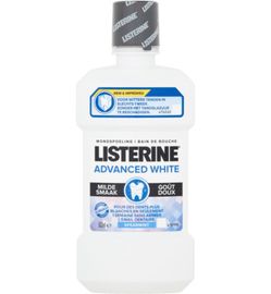 Listerine Listerine Mondwater advanced white mild (500ml)