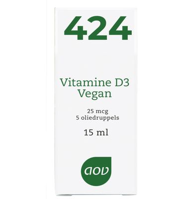 AOV 424 Vitamine D3 25mcg vegan (15ml) 15ml