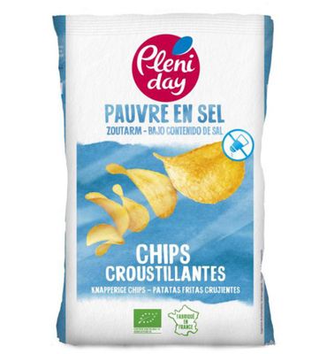 Pleniday Chips zoutarm bio (100g) 100g