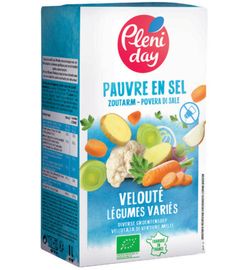 Pleniday Pleniday Gebonden groentesoep zoutarm bio (1000ml)