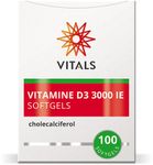 Vitals Vitamine D3 3000IE (100sft) 100sft thumb