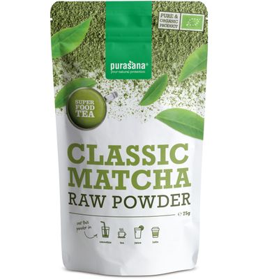 Purasana Matcha classic poeder/poudre vegan bio (75g) 75g
