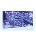 Epidermprotect Nitriel onderzoekhandschoen poedervrij XS blauw (100st) 100st thumb