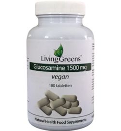 Livinggreens LivingGreens Glucosamine 1500 vegan (180tb)