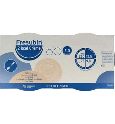 Fresubin 2Kcal creme praline/nougat (4st) 4st