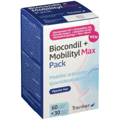 Trenker Duopack biocondil max 60 + mobiliityl 30 (90tb) 90tb