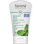 Lavera Pure Beauty 3-in-1 reiniger - peeling - masker FR- (125ml) 125ml thumb