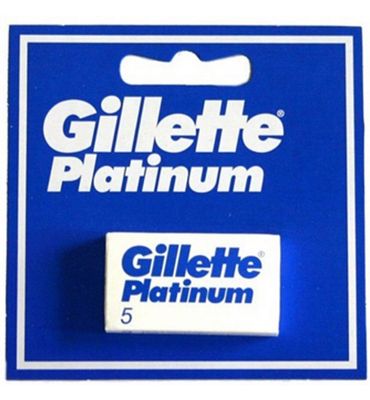 Gillette Platinum scheermesjes (5st) 5st
