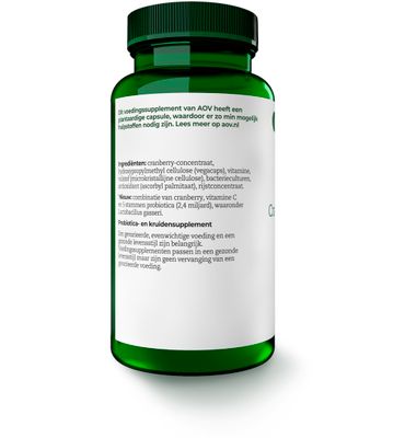 AOV 1205 Probiotica cranberry complex (60vc) 60vc