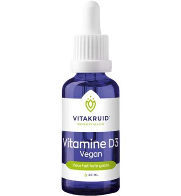Vitakruid Vitamine D3 vegan druppels (30ml) 30ml