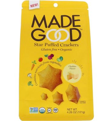 Made Good Crackers cheddar bio (121g) 121g