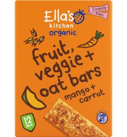 Ella's Kitchen Ella's Kitchen Oat bar carrot & mango veg 12+ maanden (125g)
